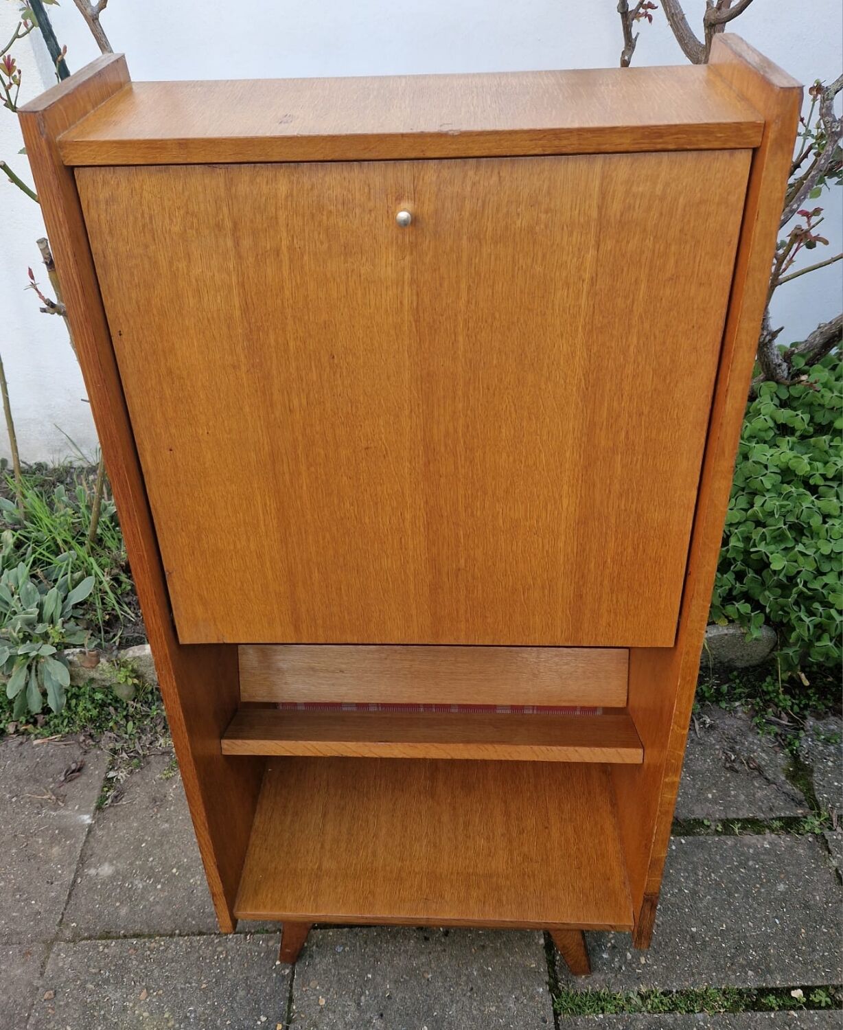 Secretary furniture oak 1950