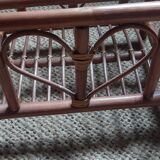 Porte revues en rotin