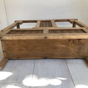 Antique wooden umbrella stand