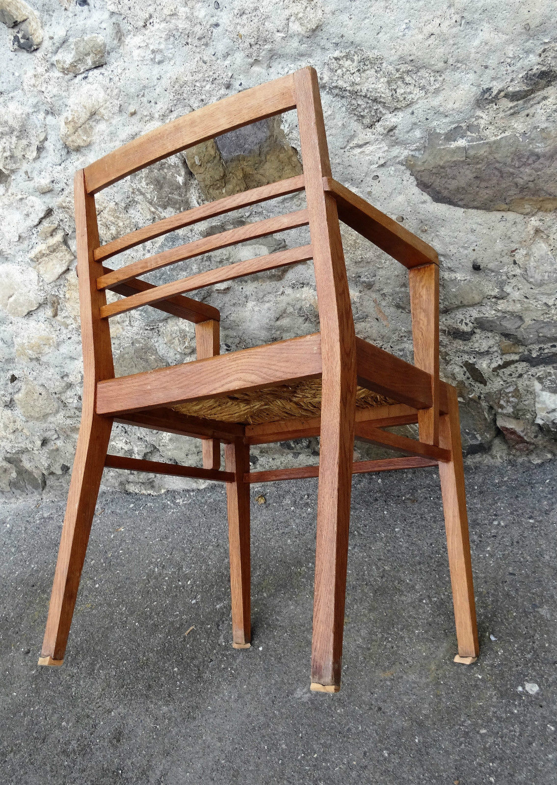 Chair bridge, structure in oak René Gabriel