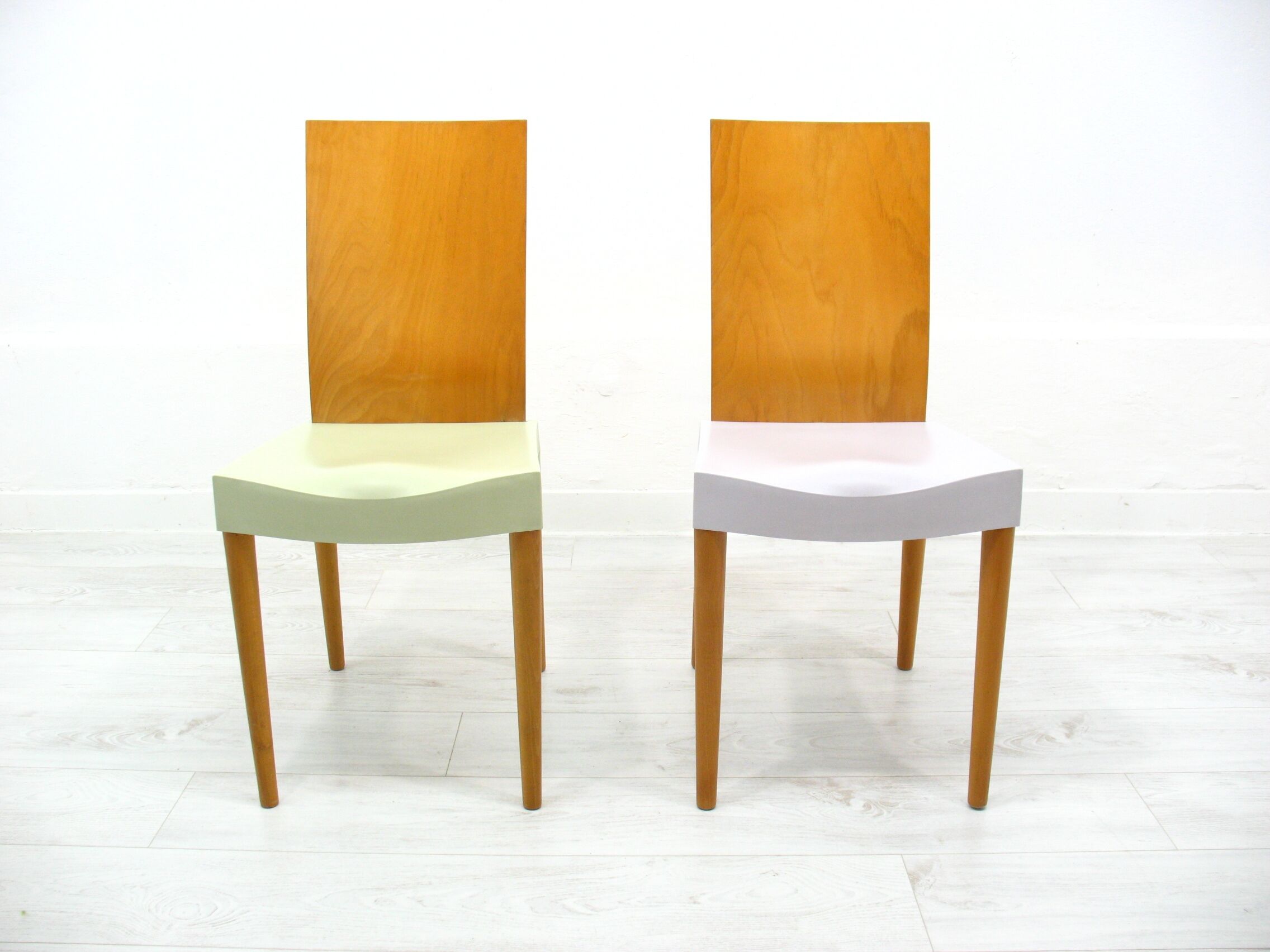 Chaises italiennes, Kartell Miss Trip Philippe Starck, années 1990