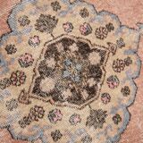 3x12 Pale Red Wool Vintage Persian Runner Rug, 86x379Cm SK 5457