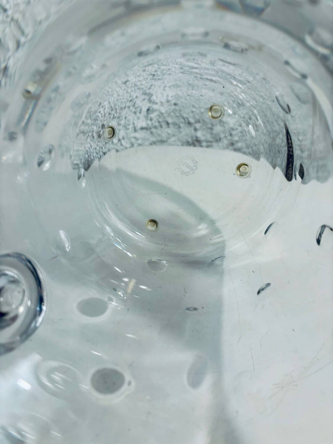 Saint Louis crystal ice bucket model Bubbles