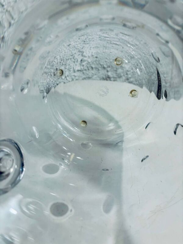 Seau à glaçons en cristal Saint Louis modèle Bubbles