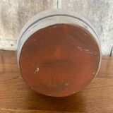 Ancienne bouteille grès gris décor bretagne + bouchon liège vintage
