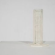 "Skyscraper" vase by Josef Hoffmann for Bieffeplast, Italy, 1980s.