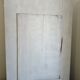 Beveled fireplace mirror