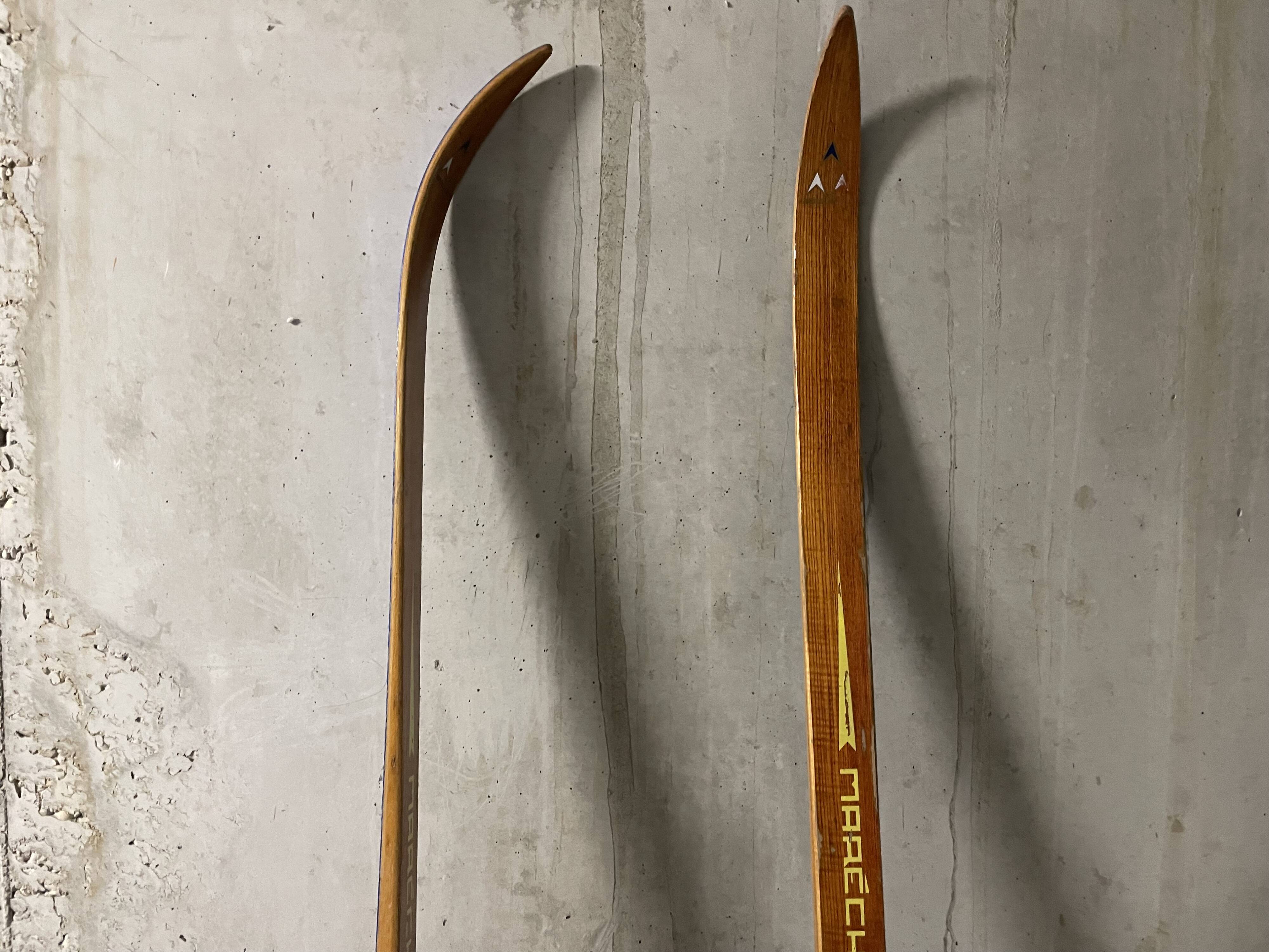 Skis en bois