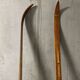 Wooden skis