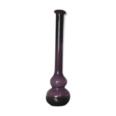 Purple glass vase 70/80s