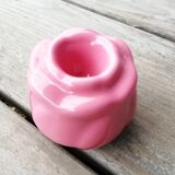 Set of candle holders shaped rosebud
