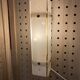 Pair of glass wall lights scandinavian design 1960.