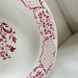 Dix assiettes creuses vintage digoin sarreguemines modèle versailles