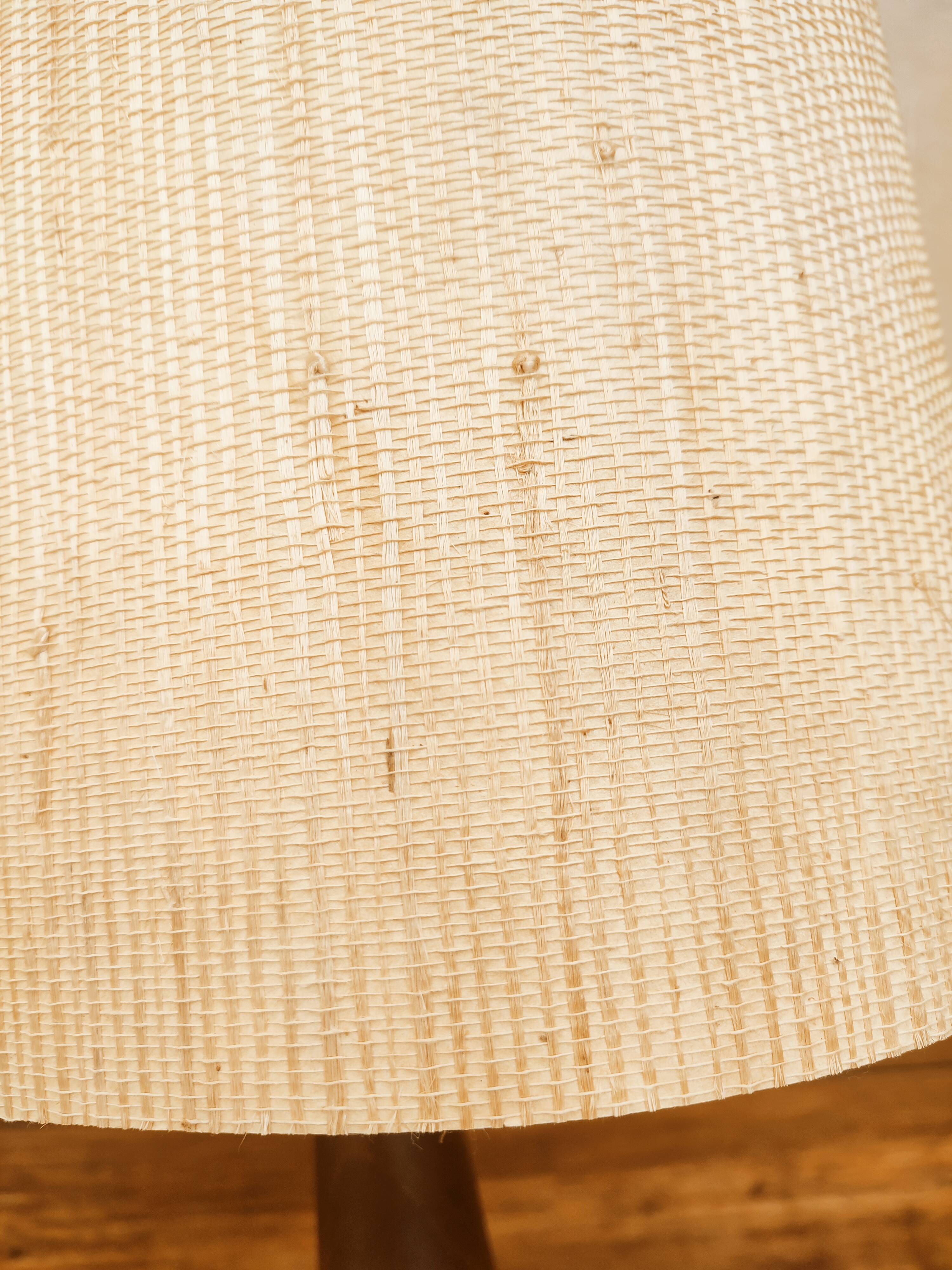 Scandinavian wooden lamp