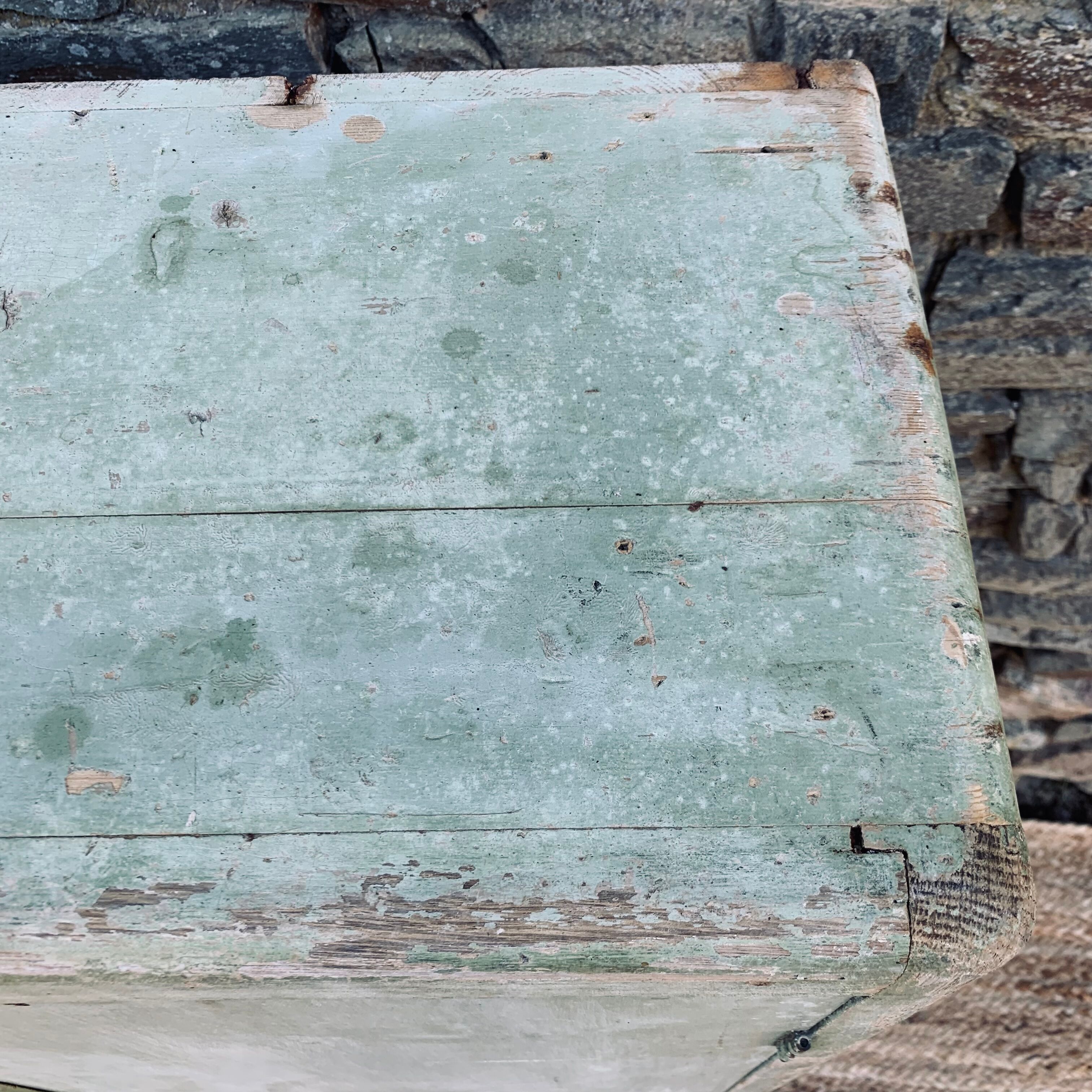 Vintage water green furniture