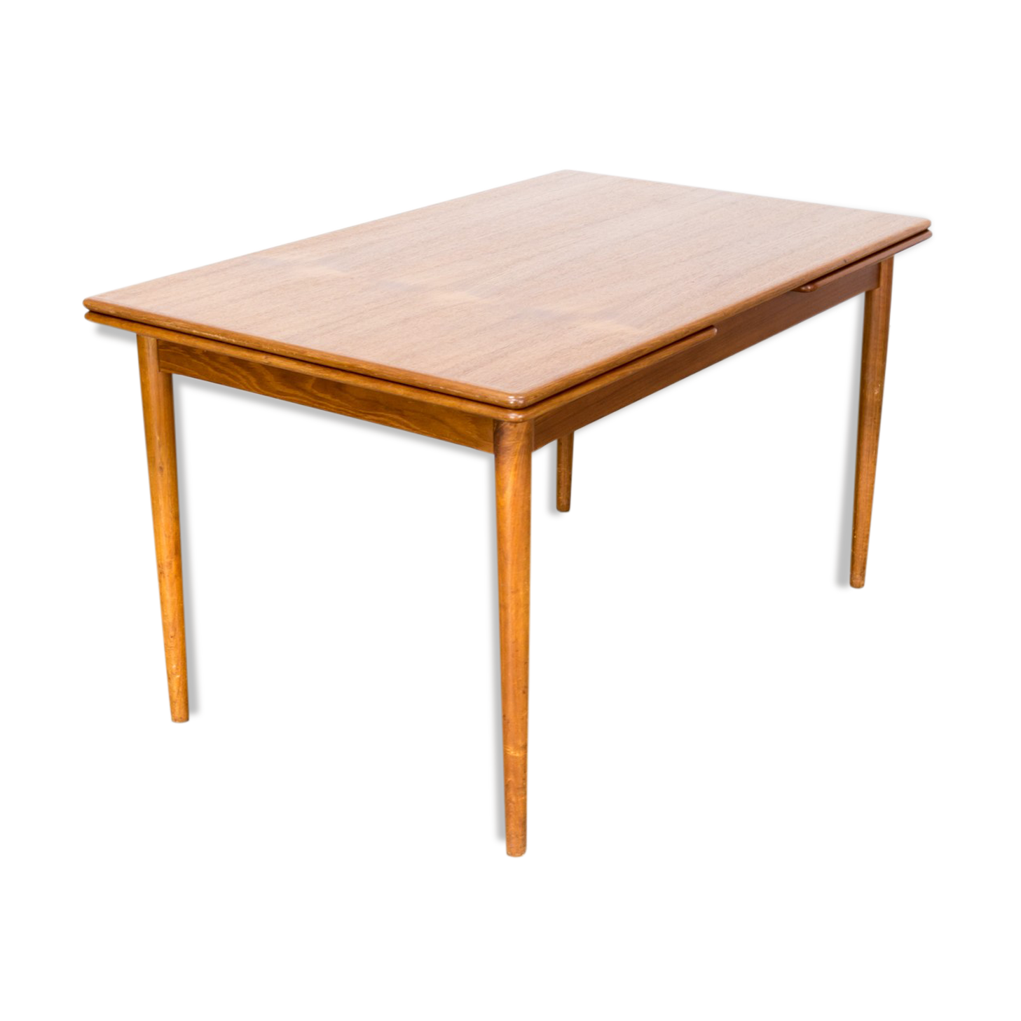 Table dining expandable teak of the 1960s