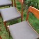 6 Scandinavian teak chairs
