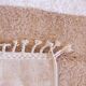 Beige Berber rug in pure wool
