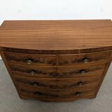 English mahogany chest of drawers circa 1900