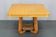 Table à manger extensible italienne des années 1970 avec finition érable