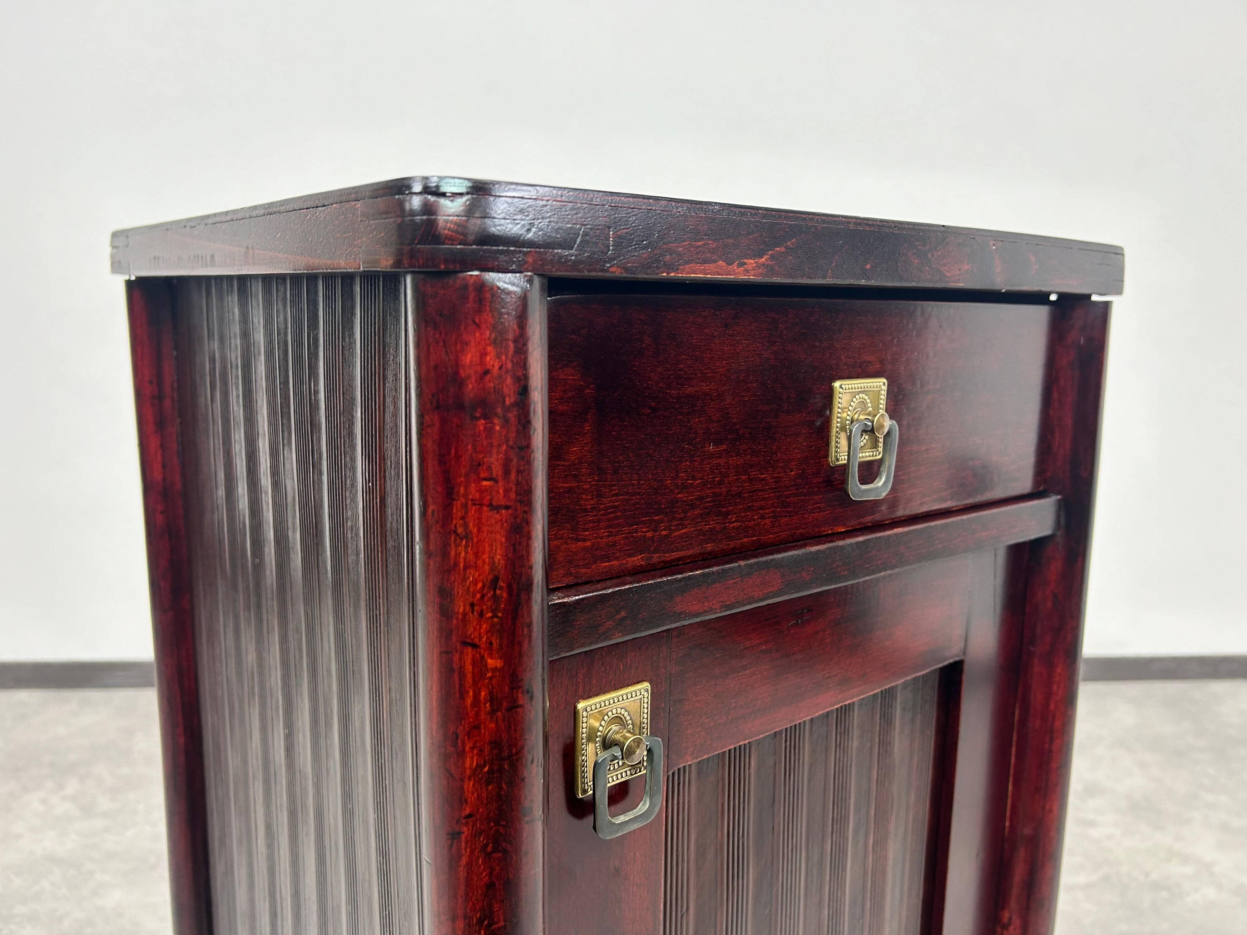 Secession bedside table by J&J Kohn