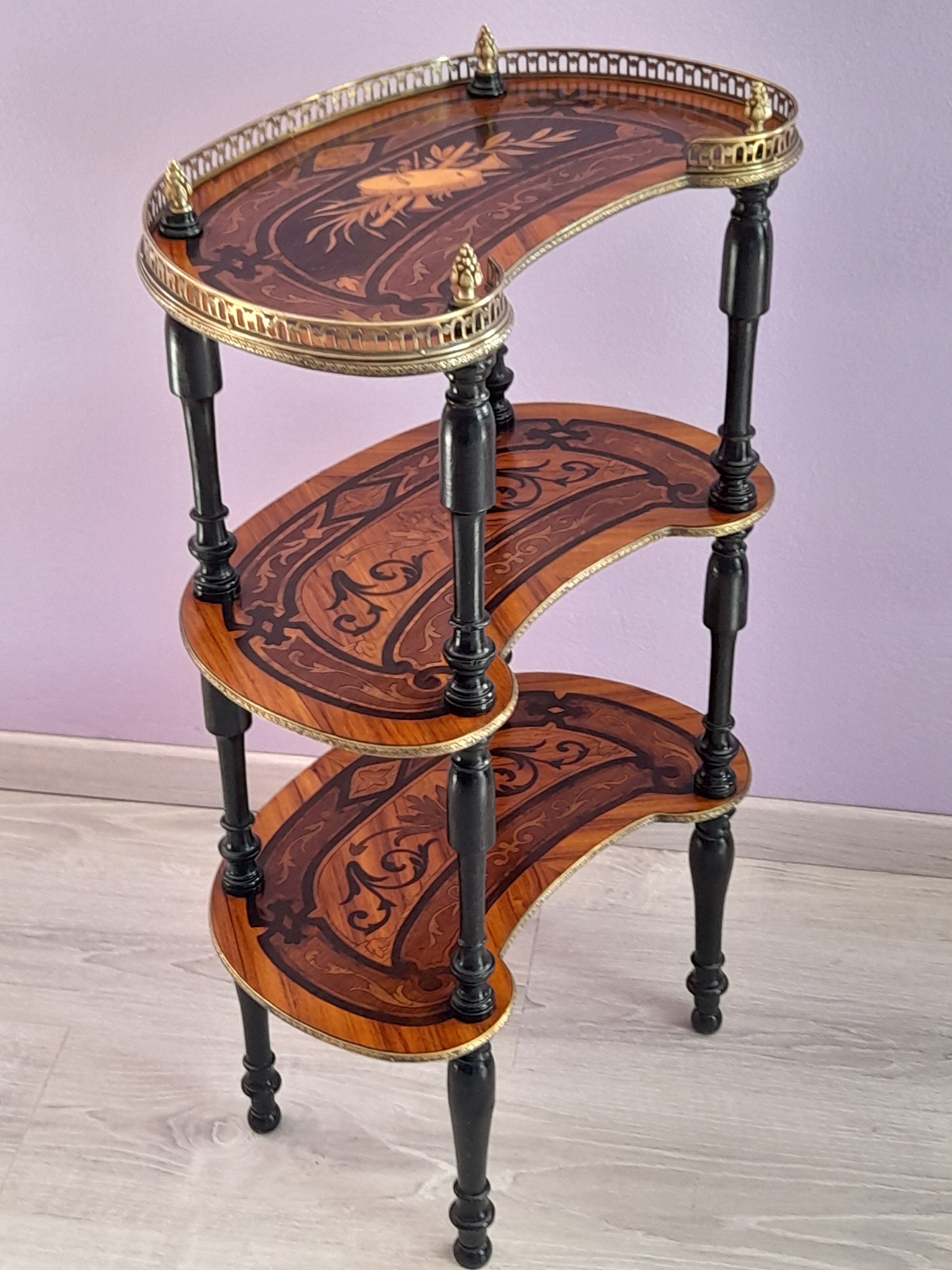 Napoleon III flying table, late 19th century