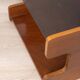 Vintage 70s wooden living room bar table Italian design