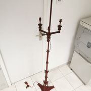 Lampadaire vintage style lampe bougeoir bouillotte