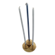 Brass candlestick Maison Pechavy