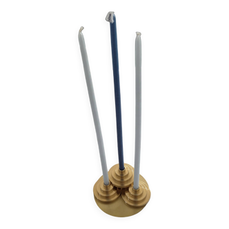 Brass candlestick Maison Pechavy