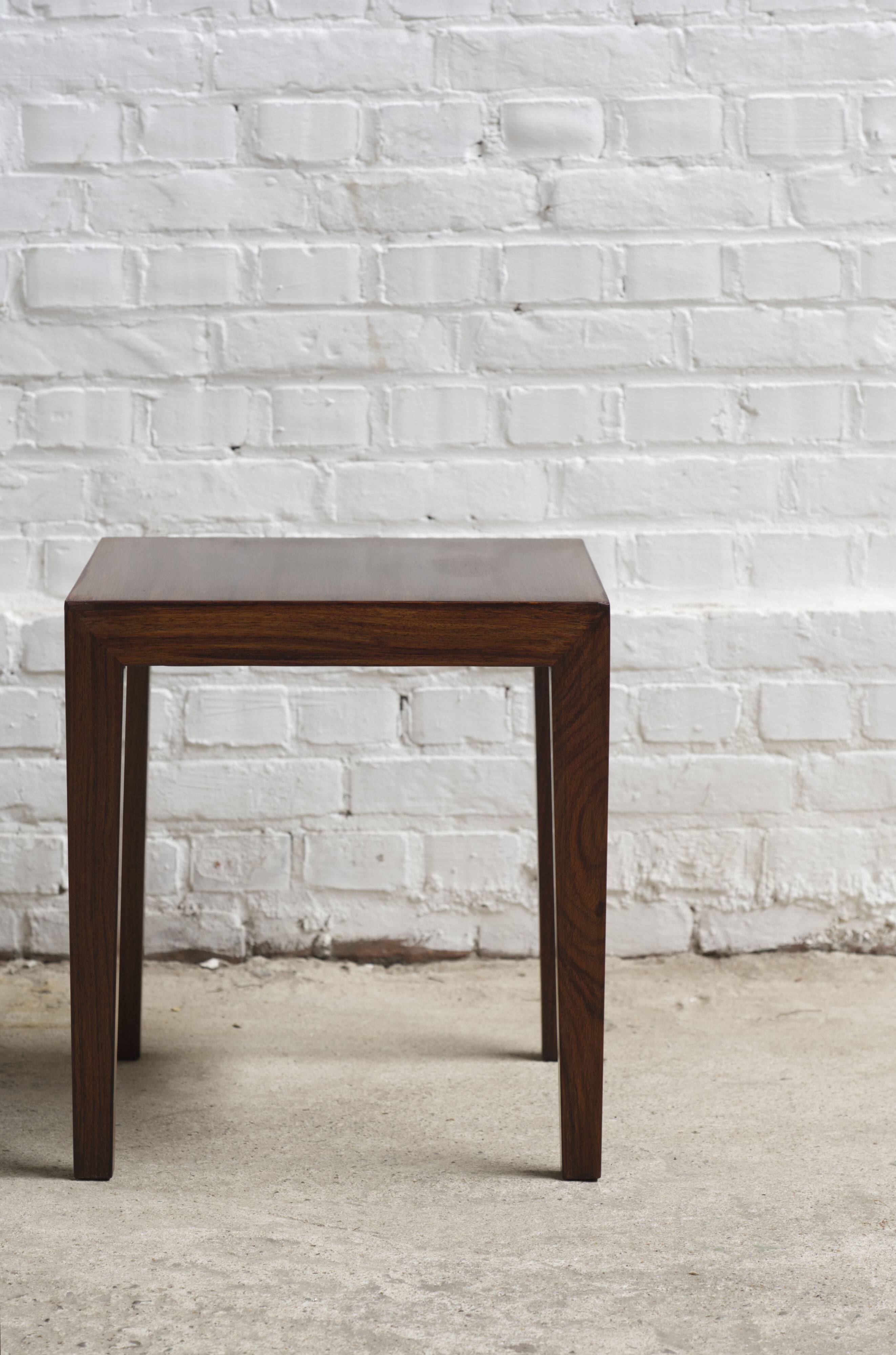Table d'appoint en teck de Severin Hansen, années 1960