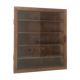 Old pharmacy showcase in wood and glass, 4 tablets 50