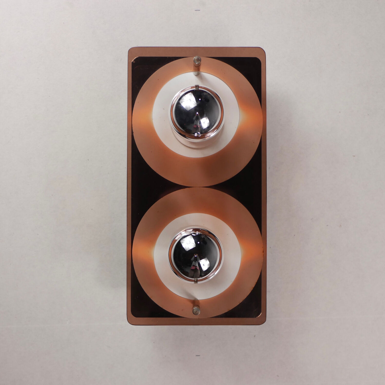 Disco plexi wall lamp by jocelyne trocmé for oxar