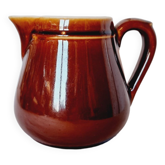 Small french ceramic pitcher or milk pot from the 60s-70s