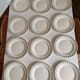 12 assiettes plates Choisy le Roi en terre de fer modèle 1212