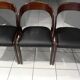 Suite de 4 Chaises a manger Baumann modèle " Gondole" années 1970