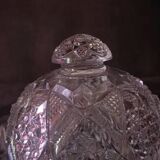 Antique cut glass butter dish – Luxury & elegance of the dining table art