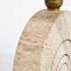 1970's original vintage travertin Table Lamp