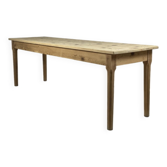 Oak and pine farm table, France