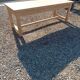Old solid oak farmhouse table
