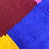 Moroccan Berber kilim in colorful wool 2.93x1.98m