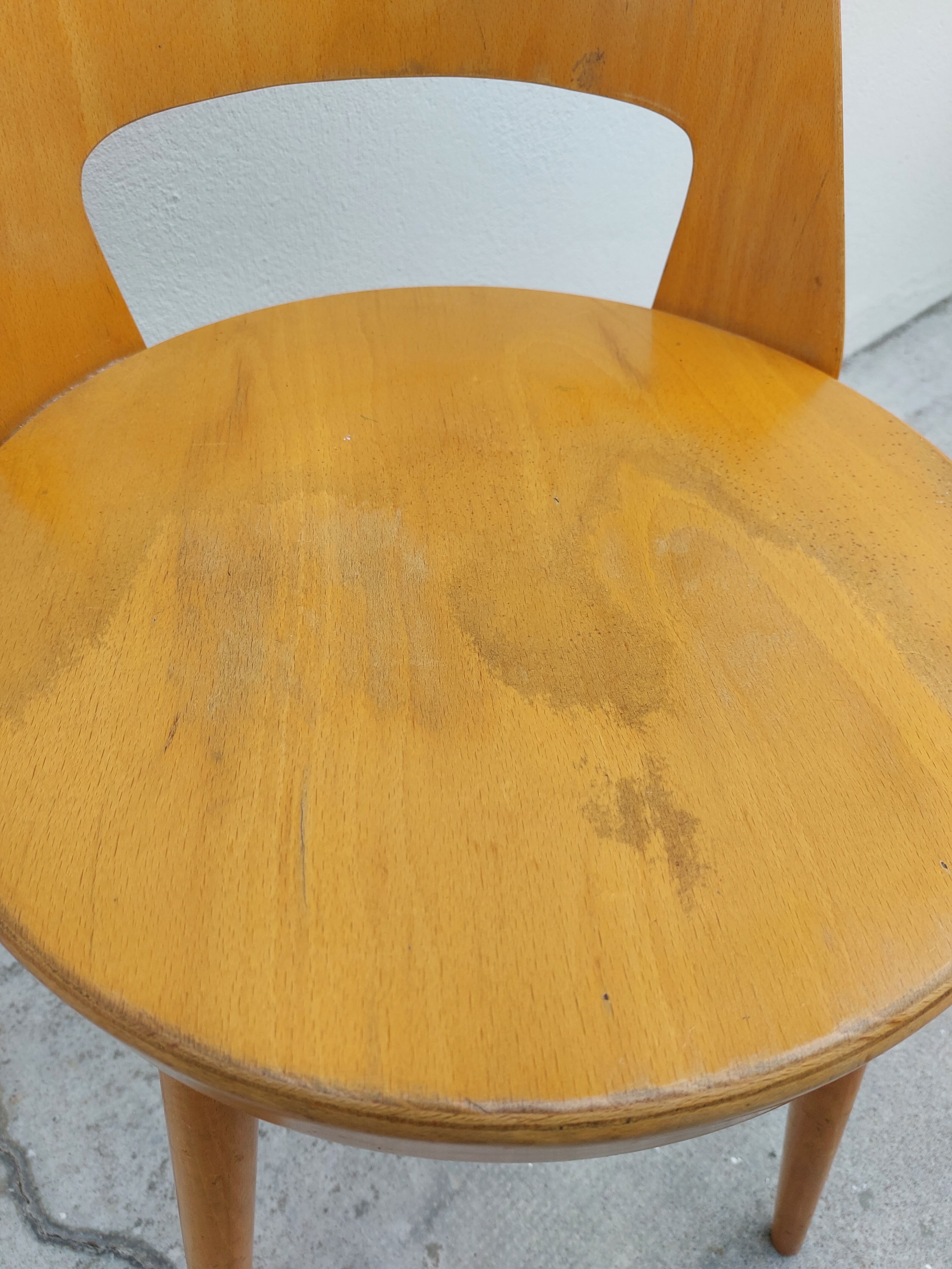 Baumann chair signed model Montor 1950