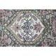 1970s Vintage Persian Handmade Wool Cotton Light Pink Area Rug 285x374