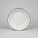 Large hollow round dish Raynaud Fontainebleau model platinum