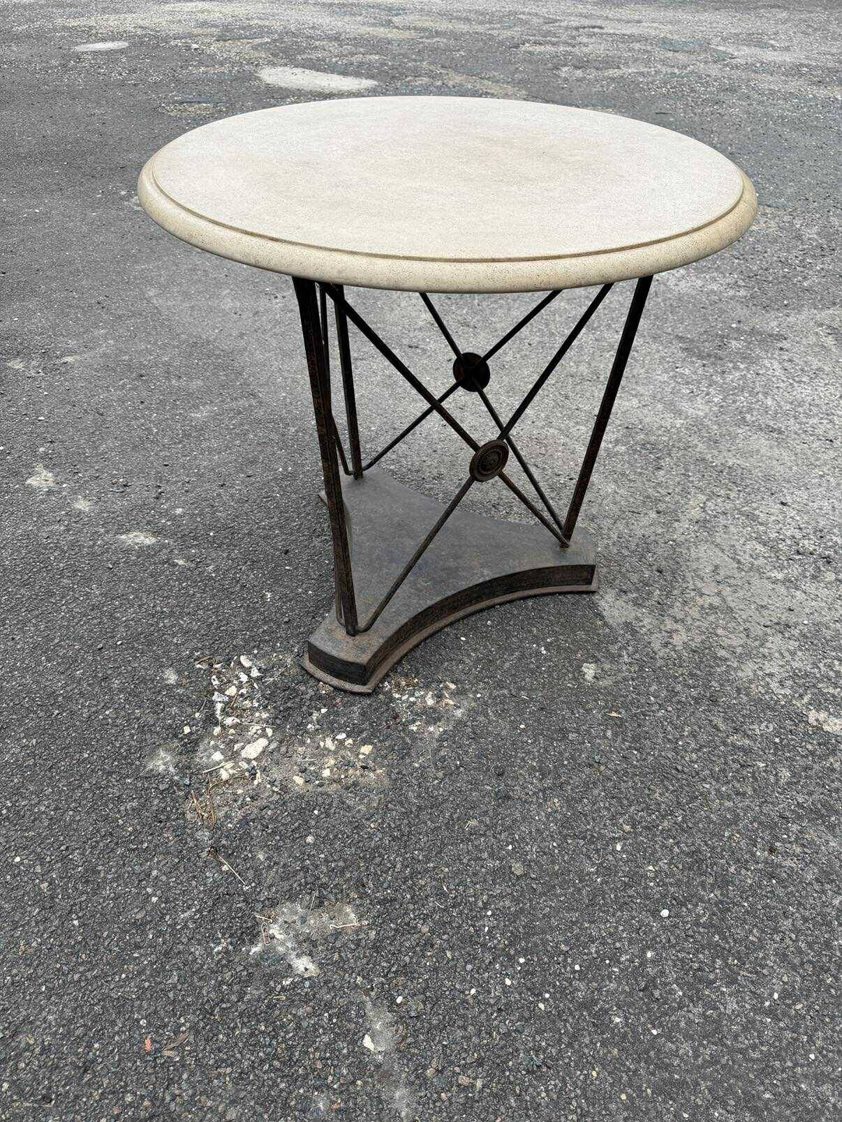 Gueridon Art Deco bistro table