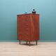 Teak chest of drawers, Danish design, 1970s, production: Denmark