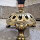 Vintage Art Deco Table Lamp – Copper, Brass & Bakelite – Mushroom Shade – 1920s