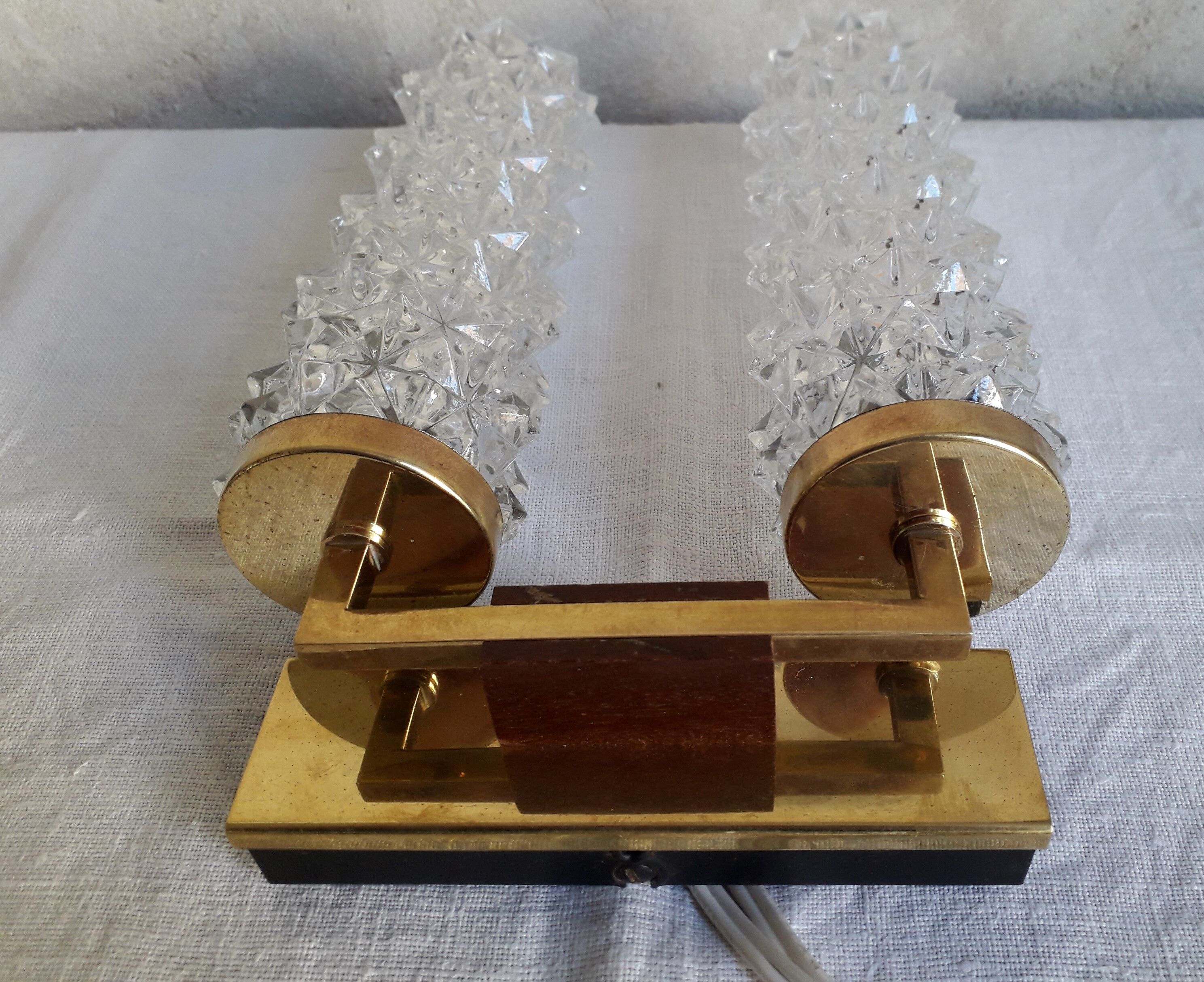 Vintage double wall lamp