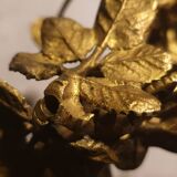 19th century bronze candlesticks