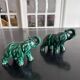 ceramic elephants from the 1950s